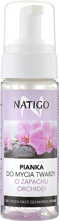 Очищающая пенка для умывания «Орхидея» - Natigo — фото N1