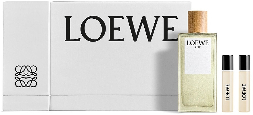 Loewe Aire + Agua De Loewe - Набор (edt/100ml + edt/2x10ml) — фото N1
