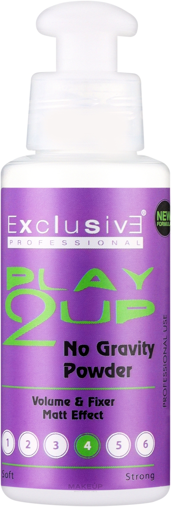 Легка пудра для об'єму волосся - Exclusive Professional Play2Up No Gravity Powder — фото 15g