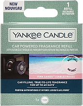 Парфумерія, косметика Аромадифузор у машину - Yankee Candle Car Fragrance Refill Pink Sands (змінний блок)