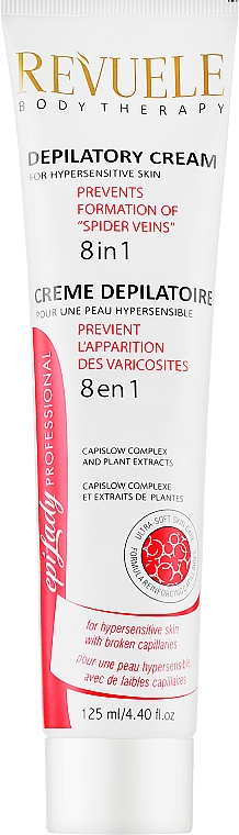 Крем для депиляции гиперчувствительной кожи - Revuele Depilatory Cream 8in1 For Hypersensitive Skin — фото N1