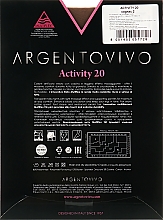 Колготки "Activity" 20 DEN, cognac - Argentovivo — фото N2
