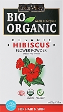 Пілінг-пудра "Квітка гібіскусу" - Indus Valley Bio Organic Hibiscus Flower Powder — фото N1