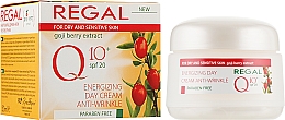 Энергетический дневной крем против морщин с экстрактом ягод годжи для сухой и чувствительной кожи - Regal Q10+ Energizing Day Cream Anti-Wrinkle — фото N1