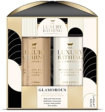 Парфумерія, косметика Набір - Grace Cole The Luxury Bathing Glamorous (b/lot/100ml + sh/gel/100ml + sponge/1pc)