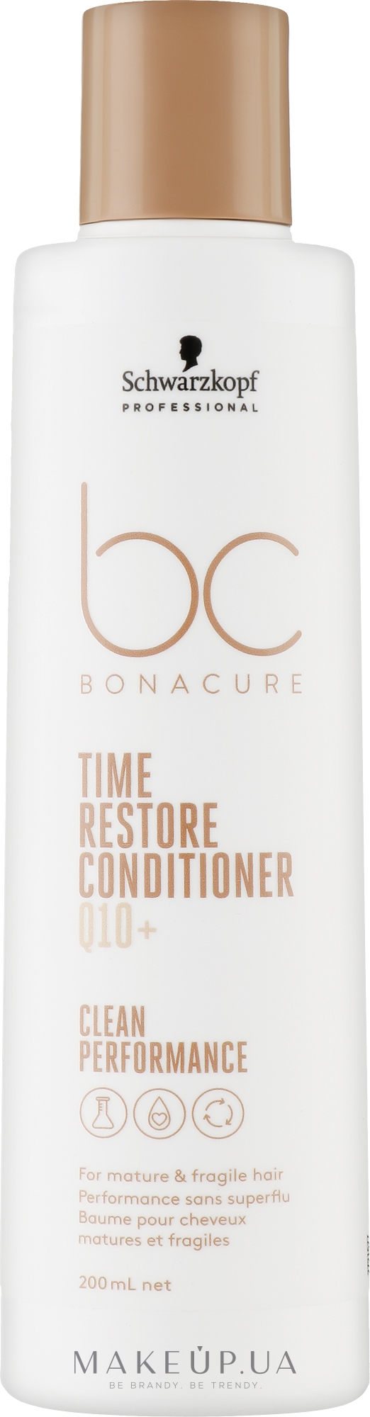 Кондиціонер для волосся - Schwarzkopf Professional Bonacure Time Restore Conditioner Q10+ — фото 200ml