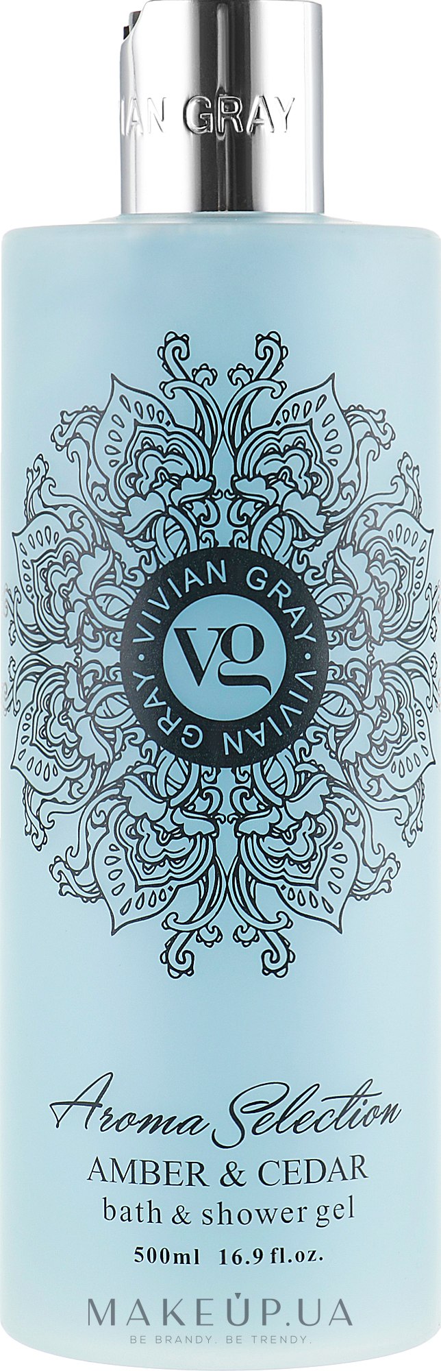 Гель для душу - Vivian Gray Aroma Selection Amber & Cedar Bath-Shower Gel — фото 500ml