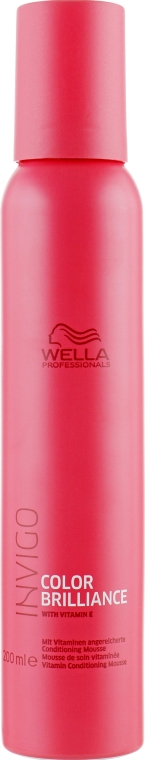 Витаминный мусс для окрашенных волос - Wella Professionals Brilliance Mousse