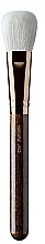 Кисть J425 для пудры, бронзера и румян, коричневая - Hakuro Professional — фото N1