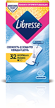 Духи, Парфюмерия, косметика УЦЕНКА! Прокладки ежедневные, 32 шт. - Libresse Daily Fresh Plus Normal*