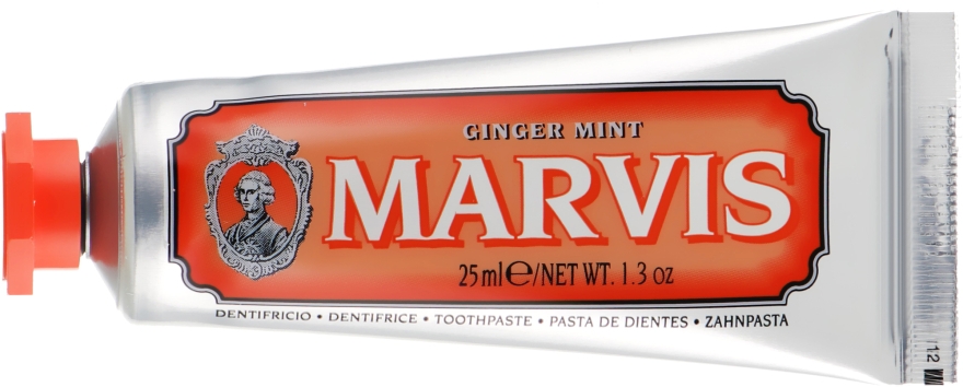 Зубна паста "М'ята та імбир", з ксилітом - Marvis Ginger Mint — фото N5