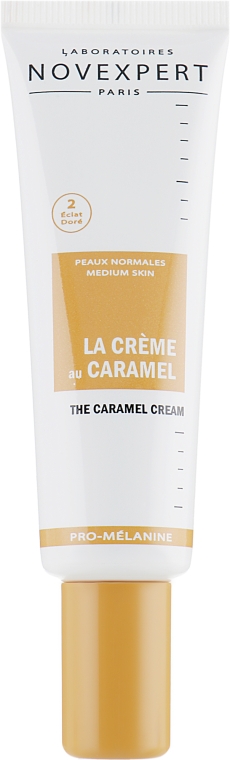 ВВ-крем для загорелой кожи "Карамель" - Novexpert The Caramel Cream Golden Glow — фото N2