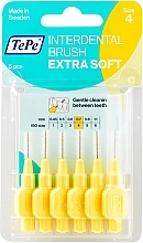 Парфумерія, косметика Набір міжзубних йоржиків "Extra Soft", 0.7 мм - TePe Interdental Brush Extra Soft Size 4