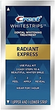 Духи, Парфюмерия, косметика Отбеливающие полоски для зубов, без коробки - Crest 3D Whitening Whitestrips Radiant Express 