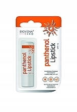 Духи, Парфюмерия, косметика Солнцезащитный бальзам для губ - Biovena Panthenol Lipstick SPF 15