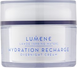 Ночной увлажняющий крем для лица - Lumene Lahde Hydration Recharge — фото N2
