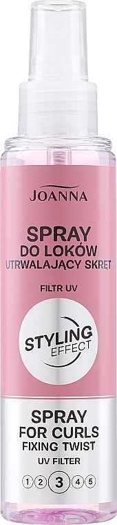 Спрей для укладки вьющихся волос - Joanna Styling Effect Curly Spray — фото N1