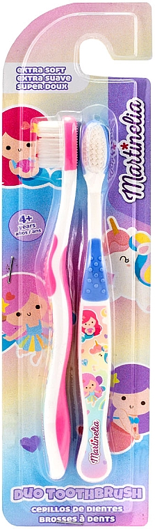Дитяча зубна щітка, 2 шт. - Little Mermaid Duo Toothbrush — фото N1