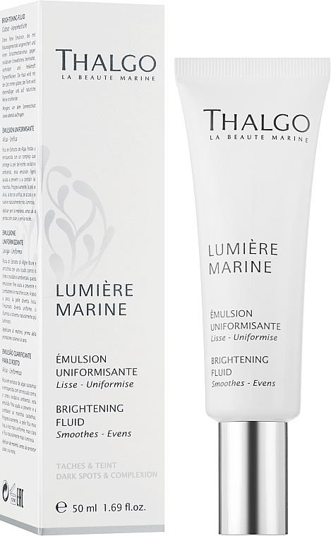 Эмульсия для лица осветляющая - Thalgo Lumiere Marine Brightening Fluid — фото N2