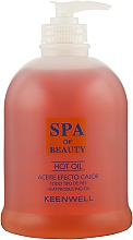 Парфумерія, косметика Масажна олія - Keenwell Spa Of Beauty Massage Oil Warming Effect