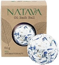 Парфумерія, косметика Олійна кулька для ванни "Волошка" - Natava Oil Bath Ball Cornflower