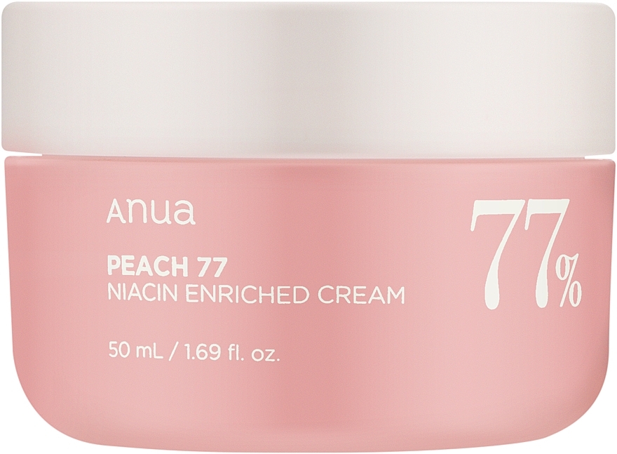 Увлажняющий крем для лица - Anua Peach 77% Niacin Enriched Cream  — фото N1