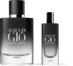 Giorgio Armani Acqua Di Gio Parfum - НабІр (parfum/75ml + parfum/15ml) — фото N2