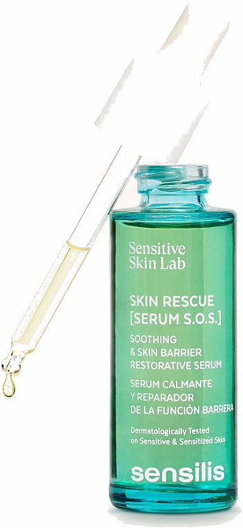 Сироватка відновлювальна для обличчя - Sensilis Skin Rescue Serum S.O.S. — фото N1