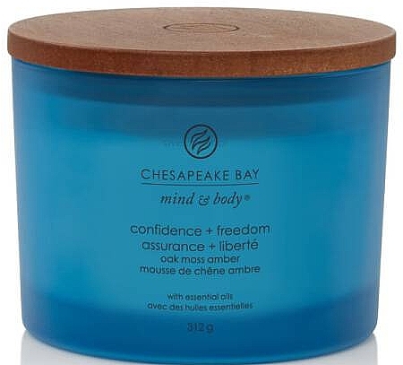 Ароматическая свеча "Confidence & Freedom" с 3 фитилями - Chesapeake Bay Candle — фото N1