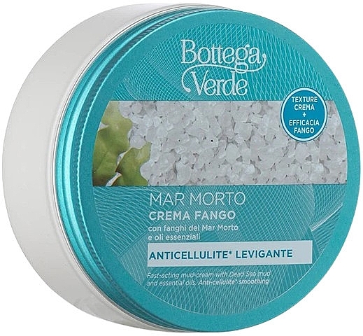 Антицеллюлитный грязевой крем - Bottega Verde Dead Sea Anticellulite Mud Cream With Dead Sea Mud — фото N1