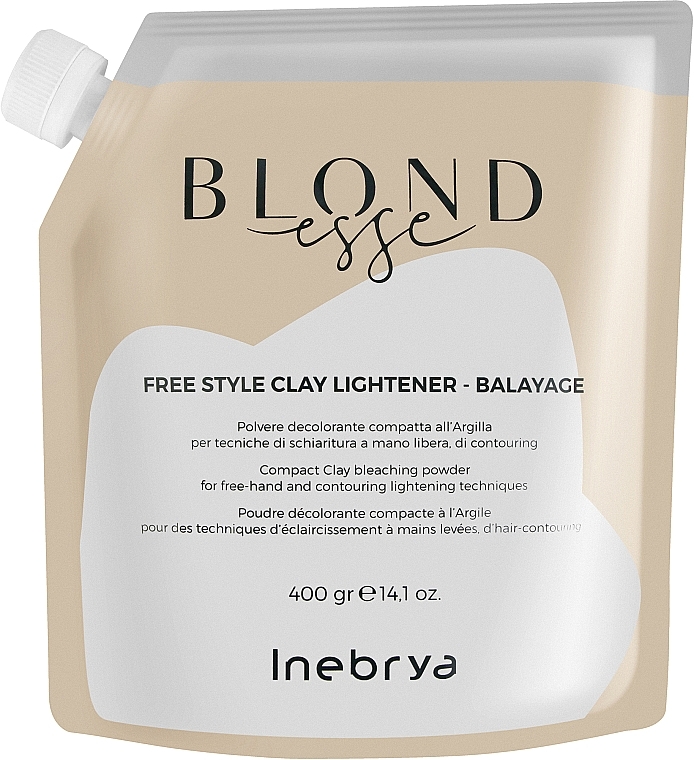 Осветляющая пудра - Inebrya Blondesse Free Style Clay Light Balayage — фото N1