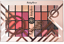 Духи, Парфюмерия, косметика УЦЕНКА Палетка теней для век, 32 оттенка - Ruby Rose Eyeshadow Palette Sweety Eyes *