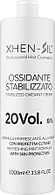 Окислювач для фарби стабілізований з захистом шкіри 20 Vol. 6 % - Silium Xhen-Sil — фото N2