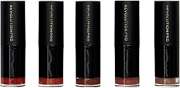 Набор из 5 помад для губ - Revolution Pro Lipstick Collection Burnt Nudes — фото N2