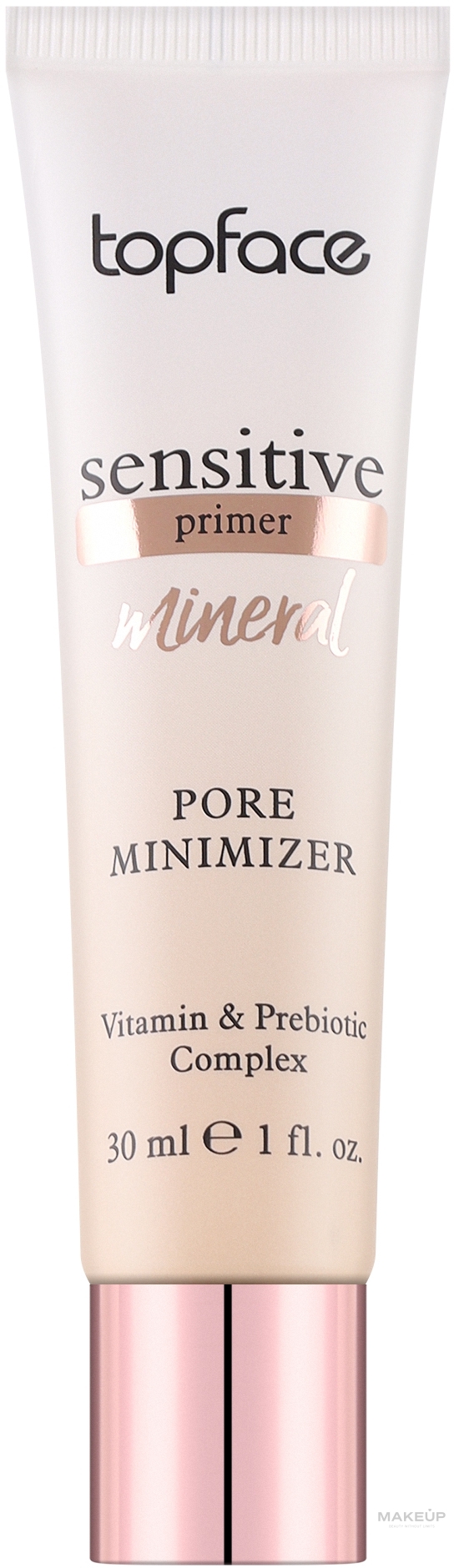 Праймер для лица - TopFace Sensitive Primer Mineral Pore Minimizer — фото 30ml