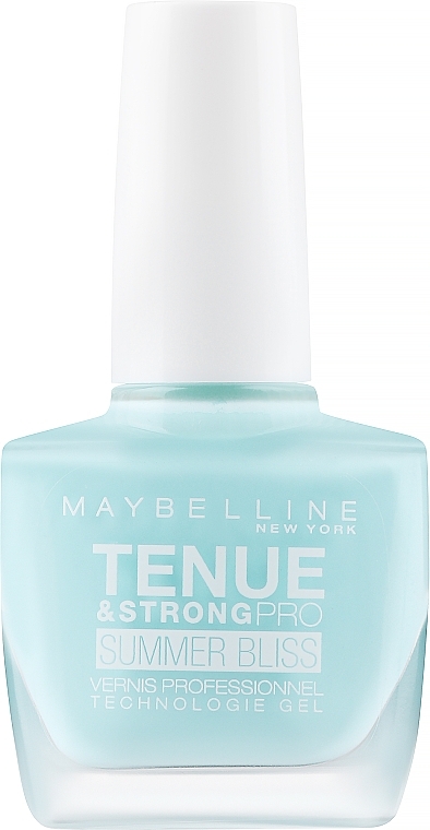 Лак для ногтей - Maybelline New York Tenue & Strong Pro — фото N1