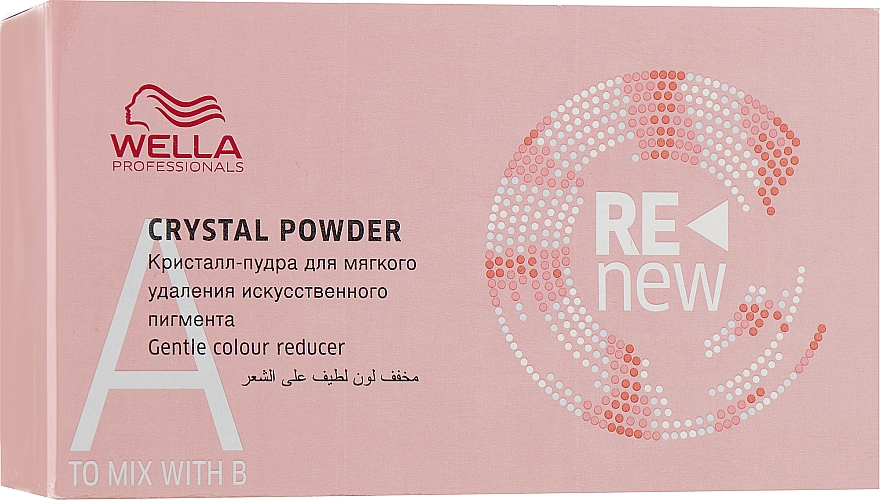 Кристалл-пудра для удаления искусственного пигмента - Wella Professionals Color Renew Crystal Powder — фото N1