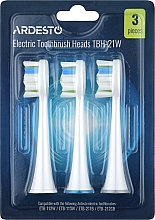 Парфумерія, косметика Насадка для електричних зубних щіток TBH-21W, біла - Ardesto