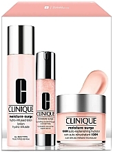 Духи, Парфюмерия, косметика Набор - Clinique Moisture Surge 100H Dewy For Days Routine Set (f/lot/200ml + f/conc/48ml + f/gel/125ml)