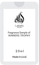 Духи, Парфюмерия, косметика Lattafa Perfumes Pride Winners Trophy Silver - Парфюмированная вода 