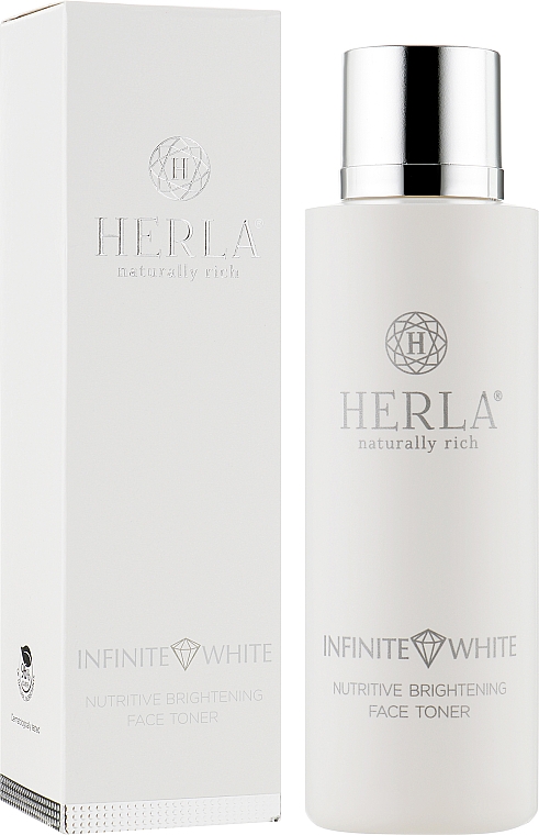 Тонер для лица - Herla Infinite White Nutritive Brightening Face Toner — фото N1