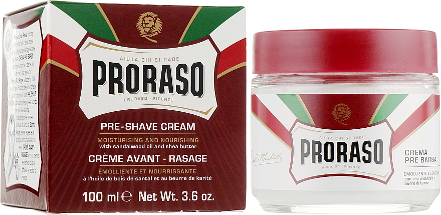 Крем до гоління - Proraso Red Pre Shaving Cream