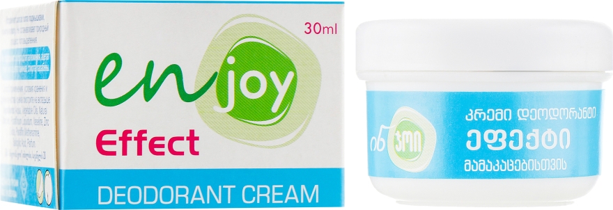 Эко-крем-дезодорант - Enjoy & Joy For Man Deodorant Cream