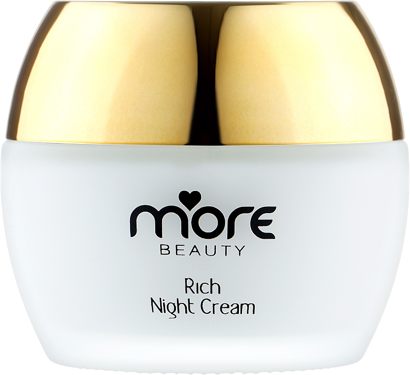Живильний нічний крем з екстрактом алое вера - More Beauty Rich Night Cream