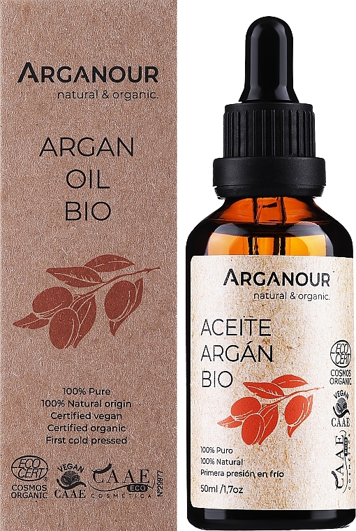 Аргановое масло - Arganour 100% Pure Argan Oil — фото N2