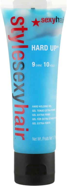 Гель сильной фиксации - SexyHair StyleSexyHair Hard Up Holding Gel — фото N1