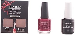 Духи, Парфюмерия, косметика Набор лаков - Revlon Colostay Gel Envy Duo Rojo Flash Set (nail/polish/15ml + top/coat/15ml)