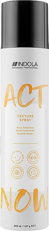 Спрей текстурирующий для объема волос - Indola Act Now! Texture Spray — фото N1
