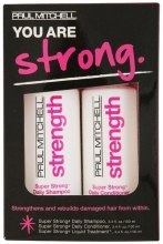 Парфумерія, косметика Набір - Paul Mitchell Super Strong Take Home Kit (shm/100ml + cond/100ml + mask/100ml)