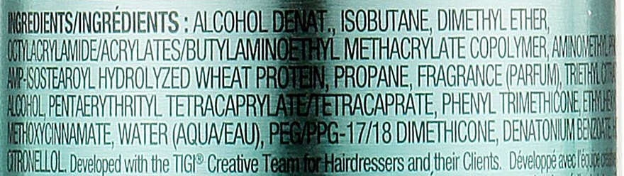 Лак для волосся сильної фіксації - Tigi Bed Head Hard Head Hairspray Extreme Hold Level 5 — фото N10
